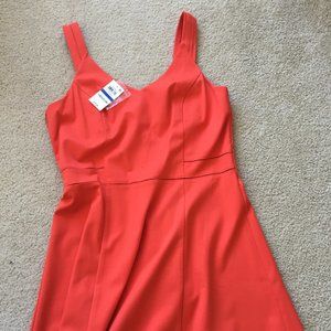 NWT Bar III Cocktail Dress-Orange XL